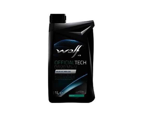 Wolf OFFICIALTECH 0W20 MS-V 1L ACEA A1/B1-12,VCCRBS0-2AE