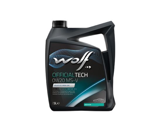 Wolf OFFICIALTECH 0W20 MS-V 5L ACEA A1/B1-12,VCCRBS0-2AE