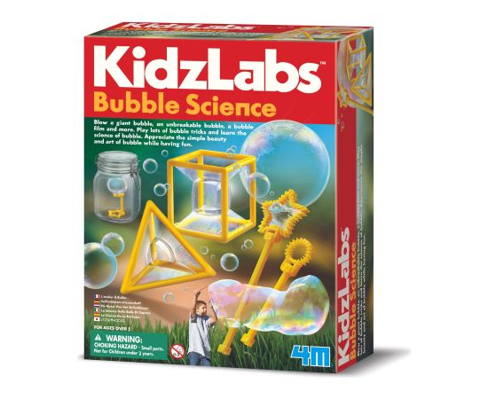 4M KidzLabs DIY komplekts Ziepju burbuļu zinātne