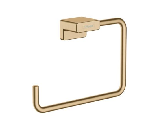 Hansgrohe dvieļu riņķis AddStoris, brushed bronze