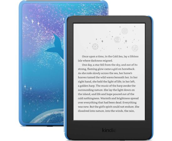 Amazon Kindle Kids 2024 11th Gen 16GB, space whale