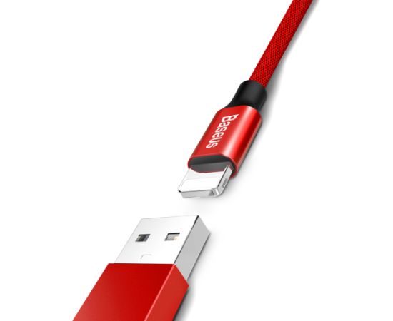 Кабель Baseus Yiven USB - Lightning 1,2 м 2A красный