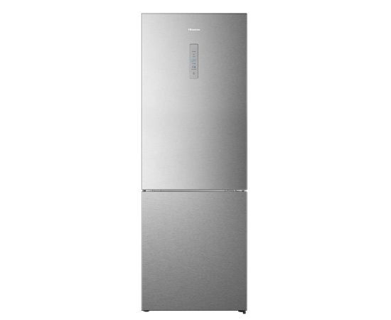 Hisense RB645N4BIE NoFrost 200cm nerūsējošā tērauda - Ledusskapis