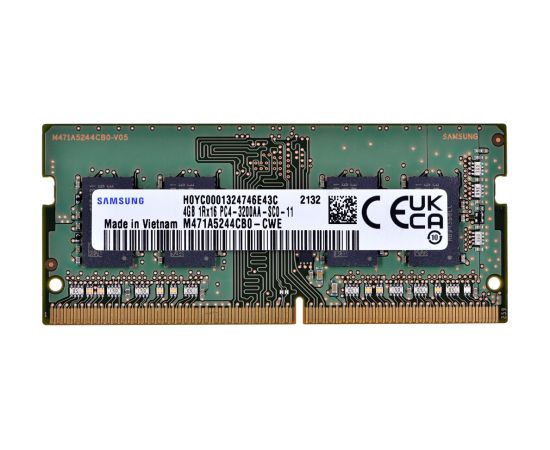 Samsung M471A5244CB0-CWE memory module 4 GB 1 x 4 GB DDR4 3200 MHz ECC After the tests