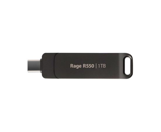 Flashdrive PATRIOT Rage R550 1TB 100 MB/S USB A+C Swivel Design (PE1TR550DSAD) Black