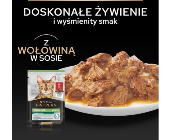 PURINA PRO PLAN STERILISED Wołowina 85g