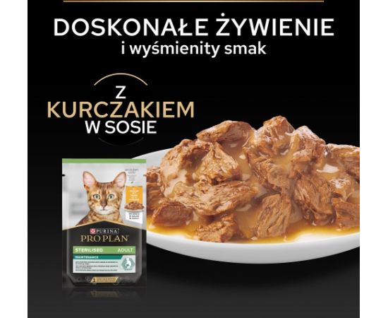 PURINA PRO PLAN STERILISED Kurczak 85g