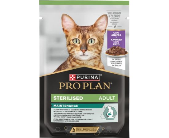 PURINA PRO PLAN STERILISED Kaczka 85g