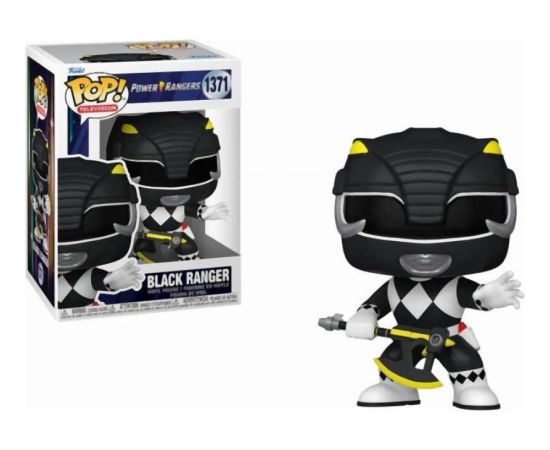 Funko Pop! Television: Power Rangers - Black Ranger #1371 Vinyl Figure