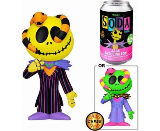 Funko Vinyl Soda Disney: The Nightmare Before Christmas - Jack* (SNK) (Blacklight) (Limited Edition) Collectible