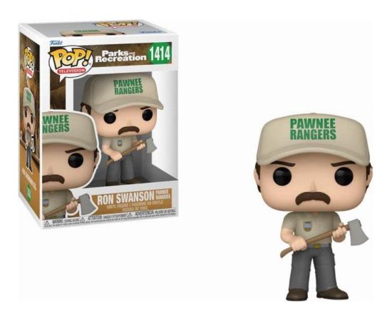 Funko Pop! Television: Parks and Recreation - Ron Swanson (Pawnee Rangers) #1414 Vinyl Figure