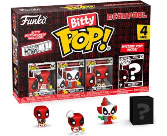 Funko Bitty Pop! 4-Pack: Deadpool - BBQ Master Vinyl Figures