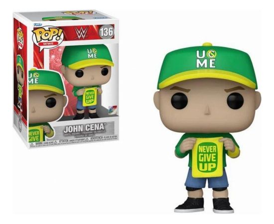 Funko Pop! WWE S20 - John Cena (Never Give Up) #136 Vinyl Figure