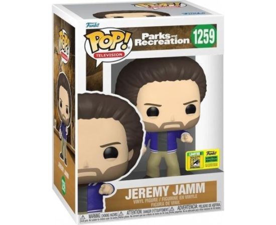 Funko Pop! Television: Parks and Recreation - Jeremy Jamm (Summer Convention Limited Edition) #1259 Vinyl Figure