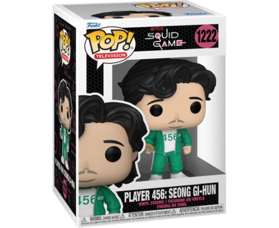 Funko Pop! Television: Squid Game - Player 456: Seong Gi-Hun #1222 Vinyl Figure