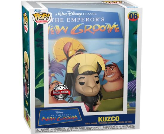 Funko Pop! VHS Covers: Disney - The Emperors New Groove - Kuzco (Amazon Exclusive) #06 Vinyl Figure