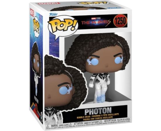 Funko Pop! The Marvels - Photon #1250 Bobble-Head Vinyl Figure