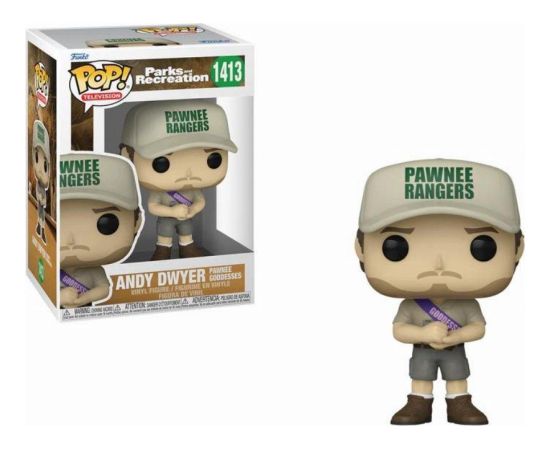 Funko Pop! Television: Parks and Recreation - Andy Dwyer Pawnee Goddesses #1413 Vinyl Figure