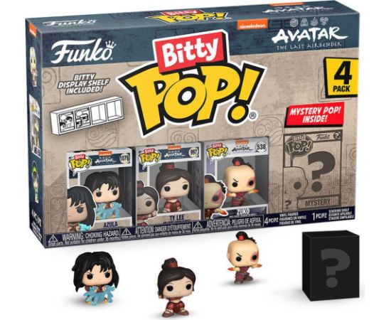 Funko Bitty Pop! 4-Pack: Avatar: The Last Airbender - Azula Vinyl Figures