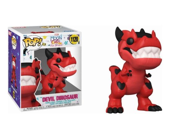 Funko Pop! Super Marvel: Moon Girl  Devil Dinosaur S1 - Devil Dinosaur #1120 Bobble-Head Vinyl Figure (6)