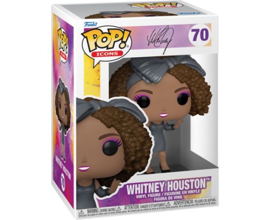 Funko Pop! Icons: Whitney Houston - Whitney Houston #70 Vinyl Figure