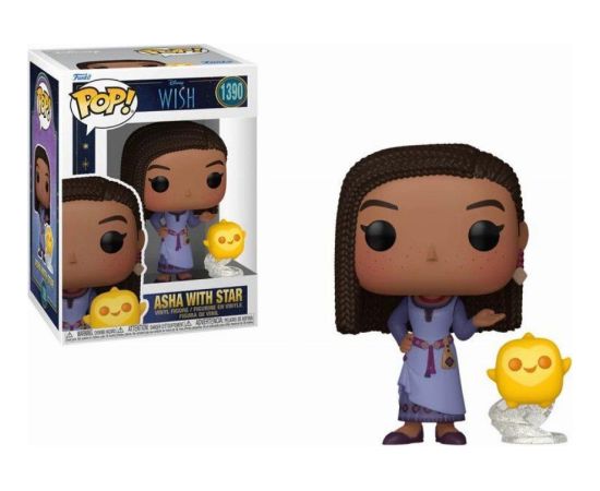 Funko Pop! Disney: Wish - Asha with Star #1390 Vinyl Figure