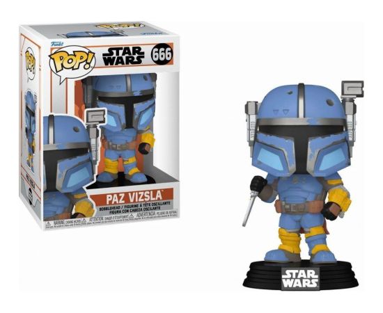 Funko Pop! Disney Star Wars: The Mandalorian - Paz Vizsla #666 Bobble-Head Vinyl Figure