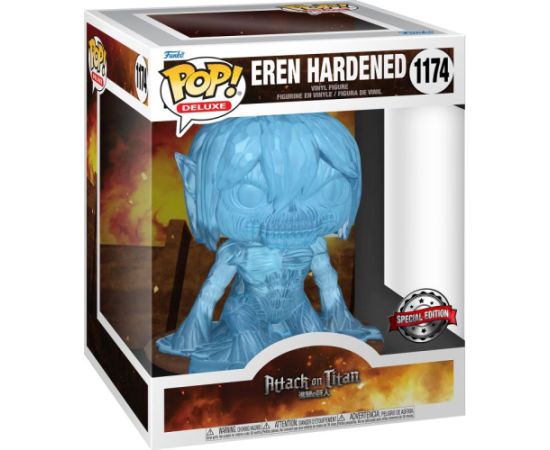 Funko Pop! Deluxe: Attack on Titan S3 - Eren Hardened (Special Edition) #1174 Vinyl Figure