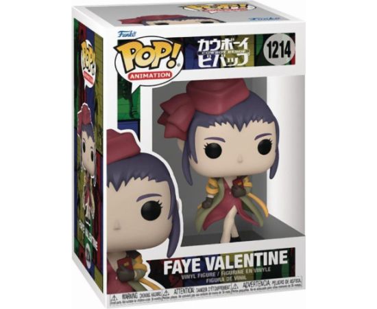 Funko Pop! Animation: Cowboy Bebop S3 - Faye Valentine #1214 Vinyl Figure