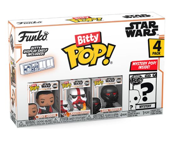 Funko Bitty Pop! 4-Pack Star Wars: The Mandalorian - Moff Gideon Vinyl Figures