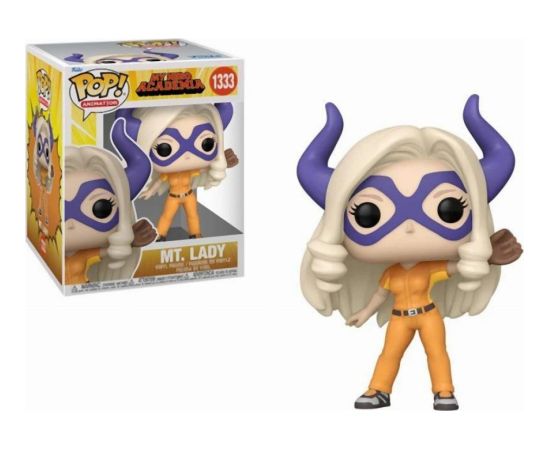 Funko Pop! Super Animation: My Hero Academia - Mt. Lady (Baseball) #1333 Vinyl Figure (6)