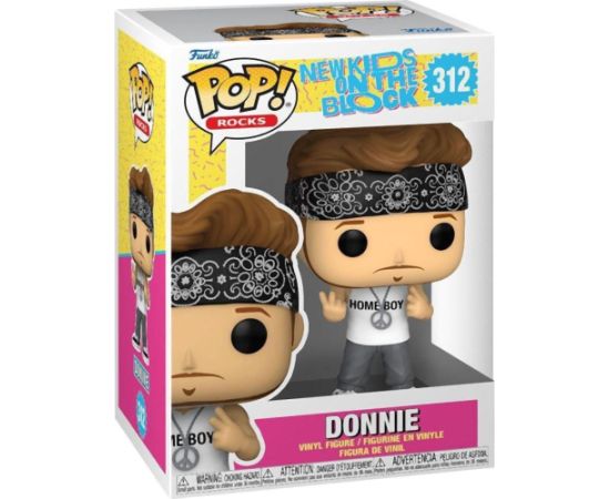 Funko Pop! Rocks: New Kids on the Block - Donnie #312 Vinyl Figure