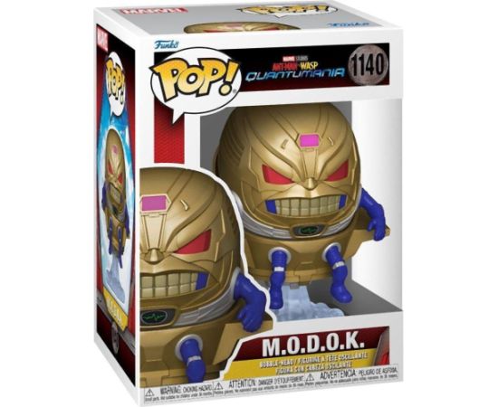 Funko Pop! Marvel: Ant Man Wasp Quantumania - M.O.D.O.K #1140 Bobble-Head Vinyl Figure