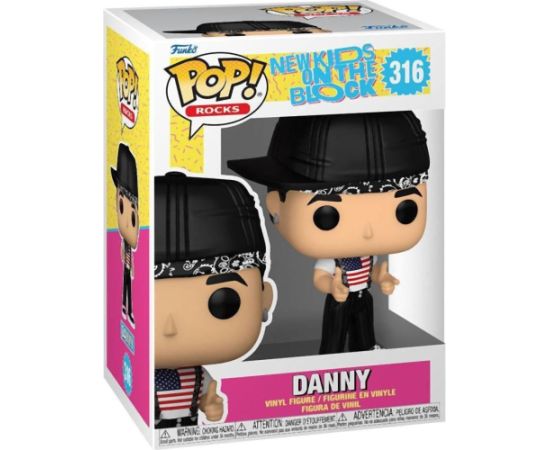 Funko Pop! Rocks: New Kids on the Block - Danny #316 Vinyl Figure