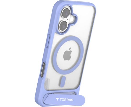 Torras Pstand Series Case for iPhone 16 (Blue)