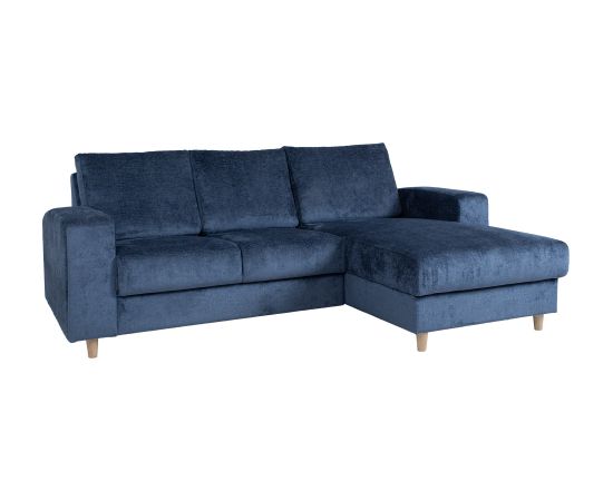 Corner sofa KARL RC dark blue