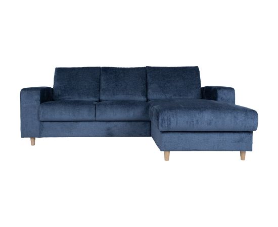 Corner sofa KARL RC dark blue