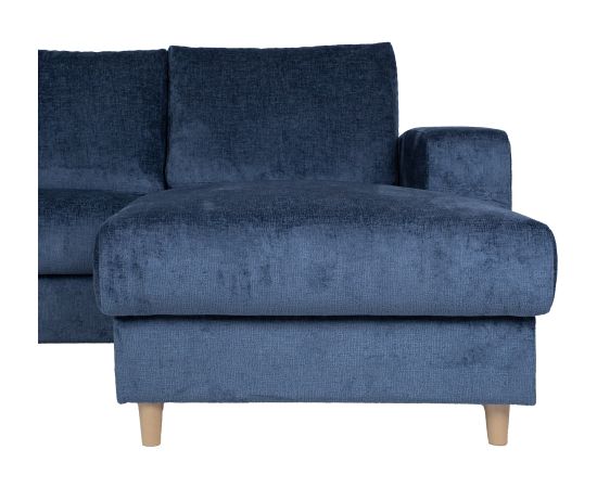 Corner sofa KARL RC dark blue