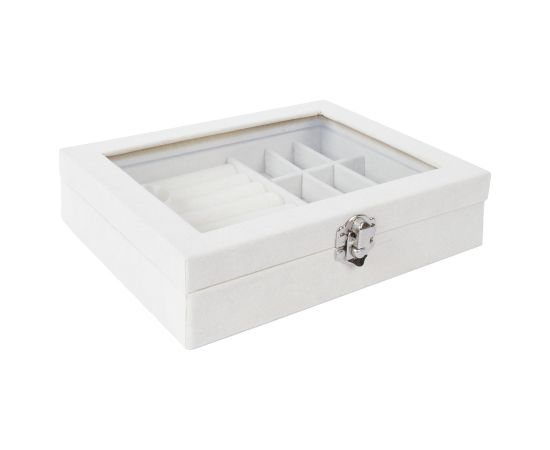 Jewelry box SEZANE 20x15x4.5cm, white