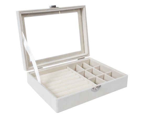 Jewelry box SEZANE 20x15x4.5cm, white