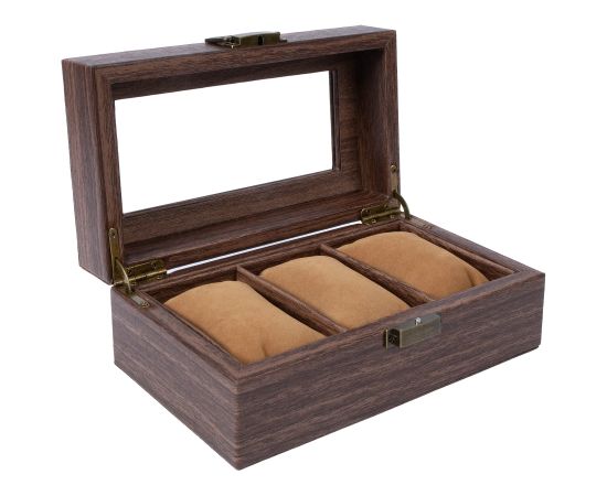 Watch box SEZANE 20.5x12x8.5cm, brown