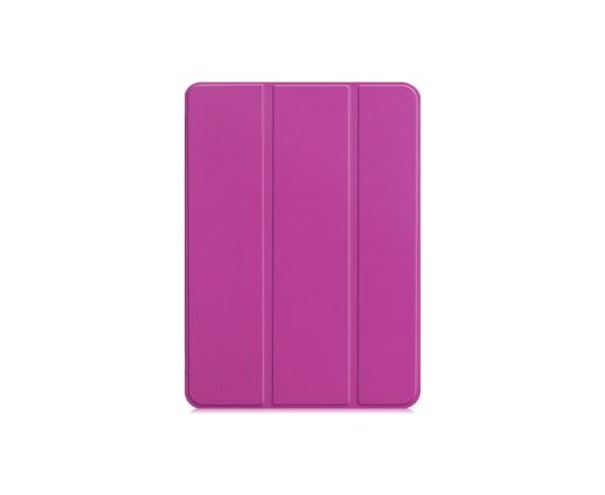 iLike   Galaxy Tab A8 10.5 X200 Tri-Fold Eco-Leather Stand Case Purple