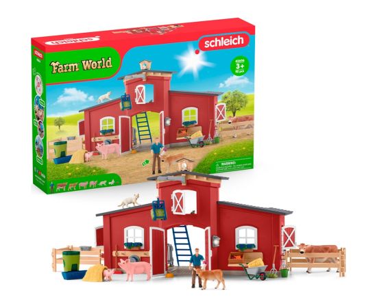 Schleich Farm World Large farm with animals & accessories, play building