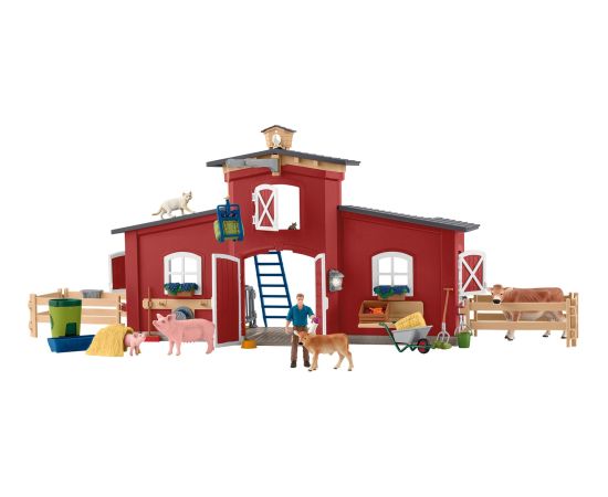 Schleich Farm World Large farm with animals & accessories, play building