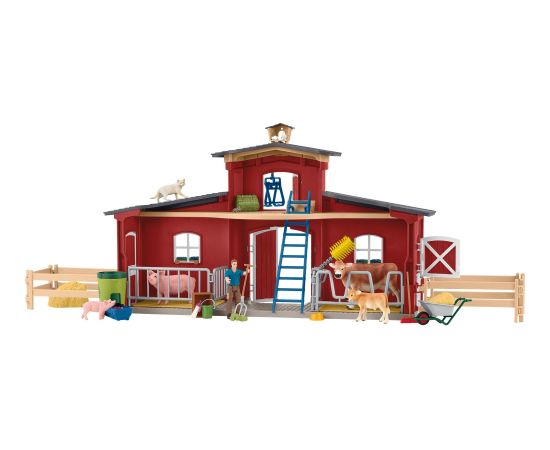 Schleich Farm World Large farm with animals & accessories, play building