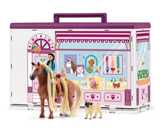 Schleich Horse Club Sofia's Beauties animal salon, play building