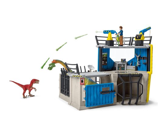 Schleich Large Dino Research Station, play figure