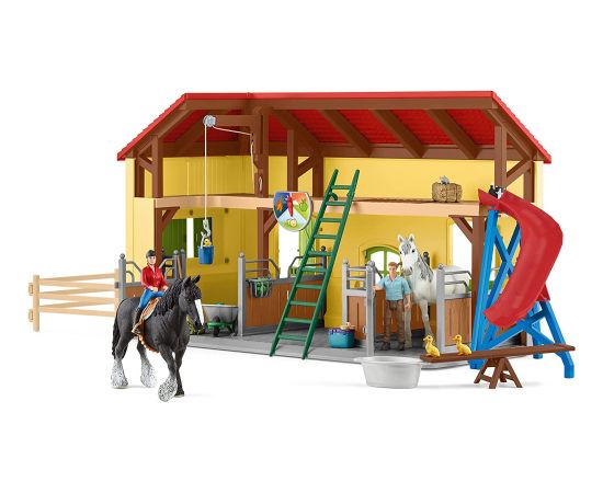 Schleich Farm World horse stable, play figure