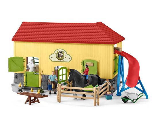 Schleich Farm World horse stable, play figure