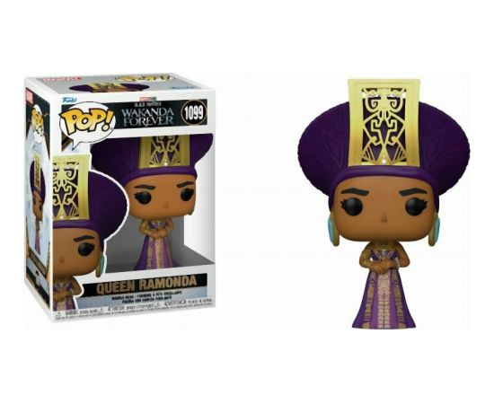 Funko Pop! Marvel: Black Panther Wakanda Forever - Queen Ramonda #1099 Bobble-Head Vinyl Figure